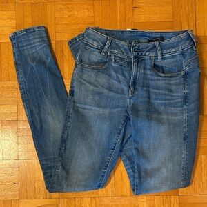 G-Star RAW NWT 3301 Skinny Jeans Women’s 26x32 Blue Denim Mid Rise New With Tags